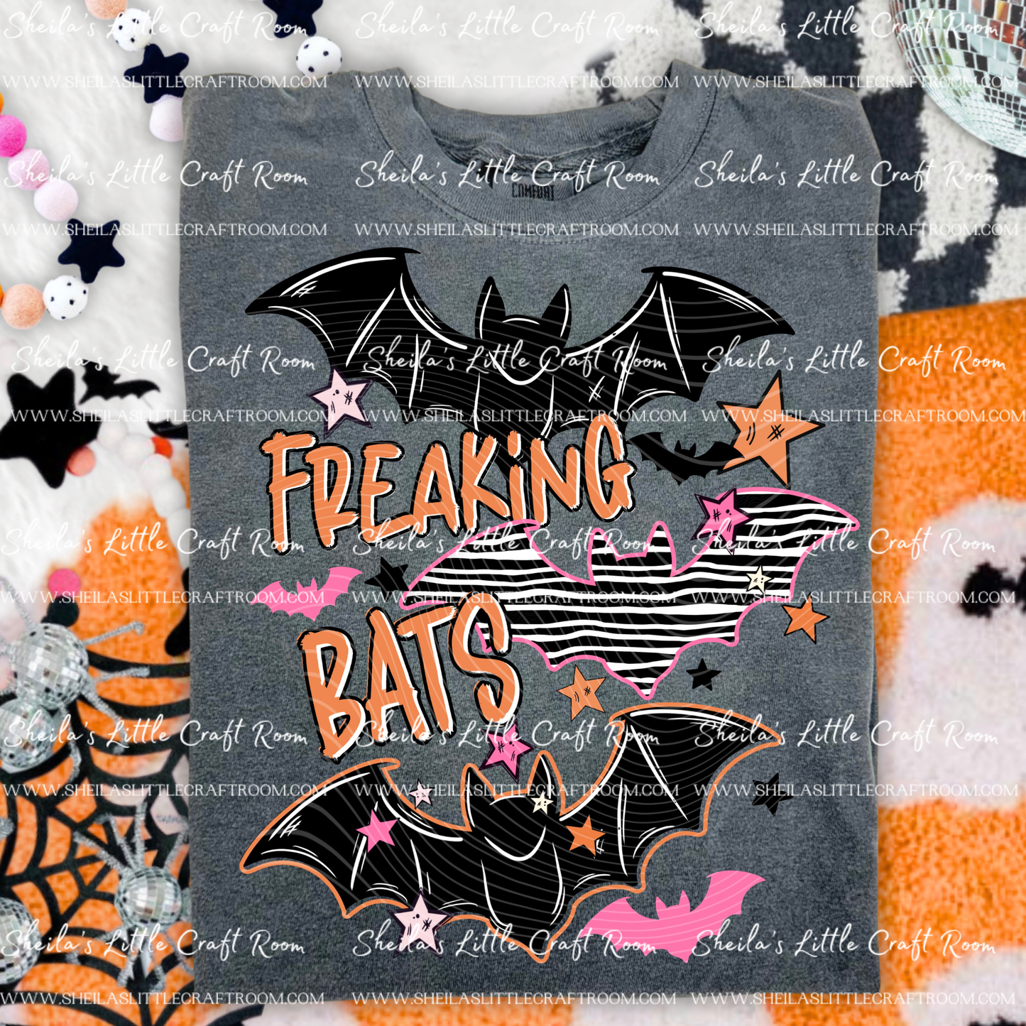 FREAKING BATS- FULL FRONT DESIGN