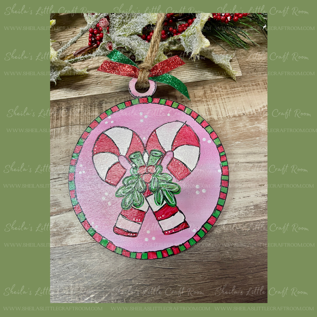 CANDY CANE ORNAMENT