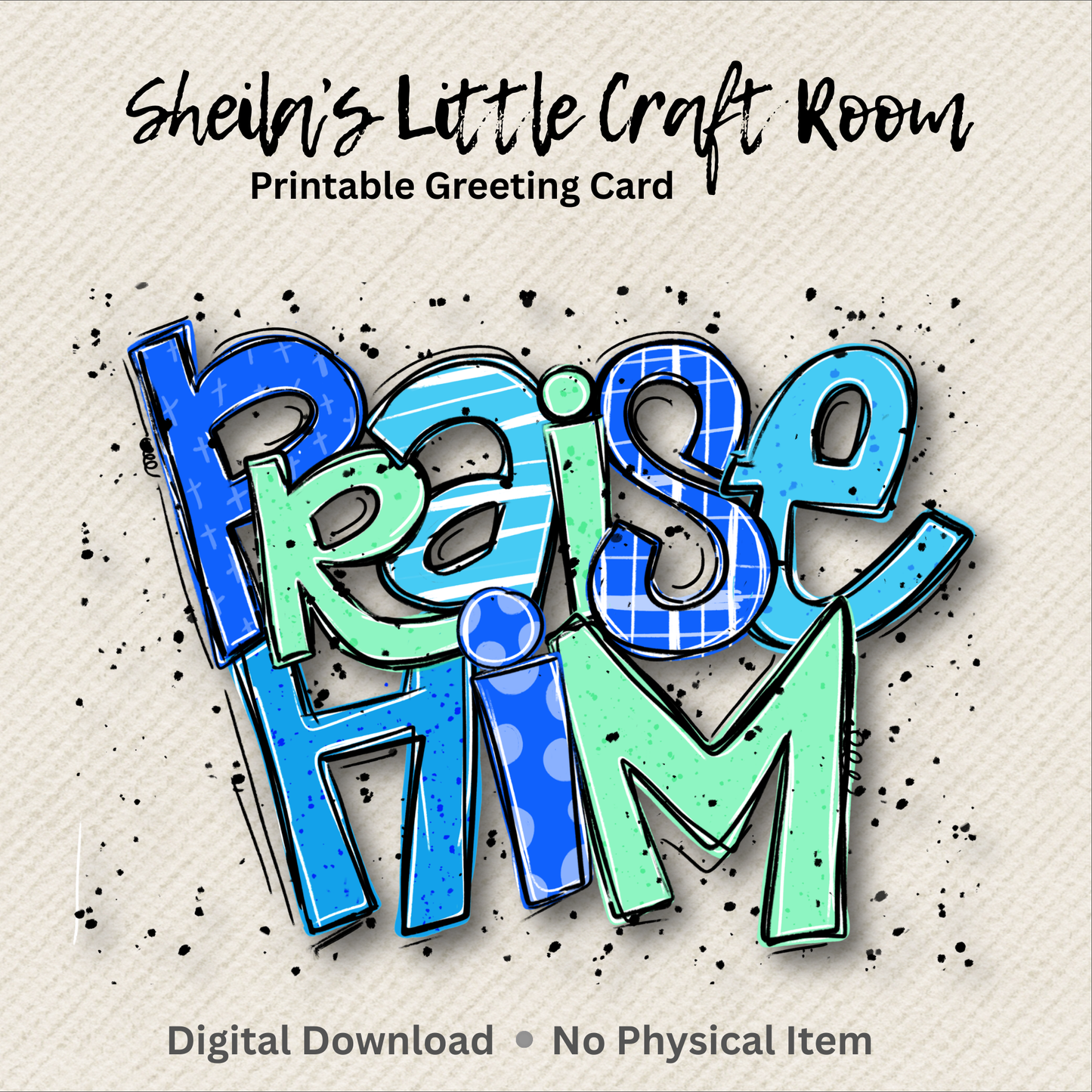 Printable Faith Encouragement Card - Instant Download