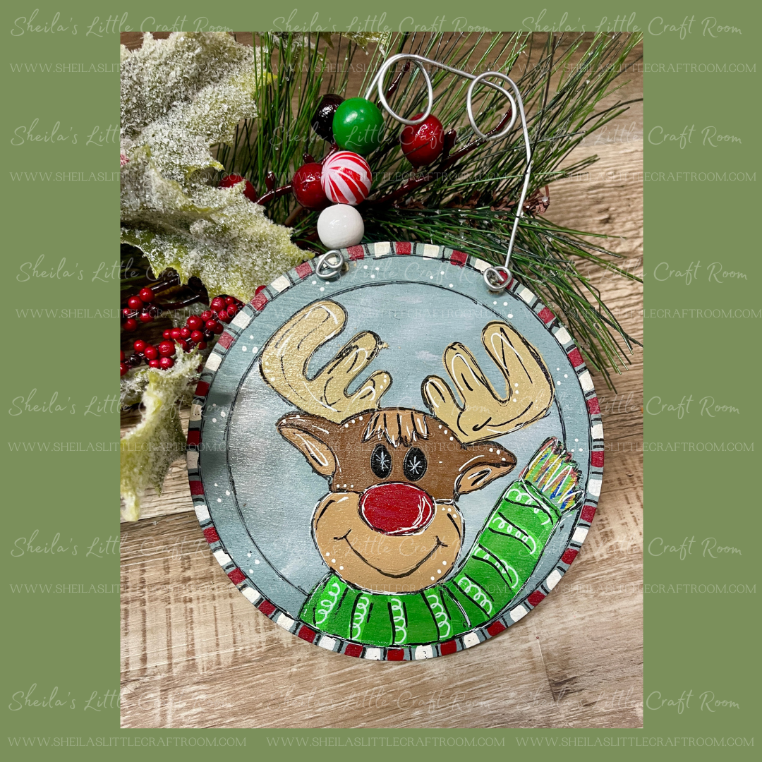 RANDY THE REINDEER ORNAMENT