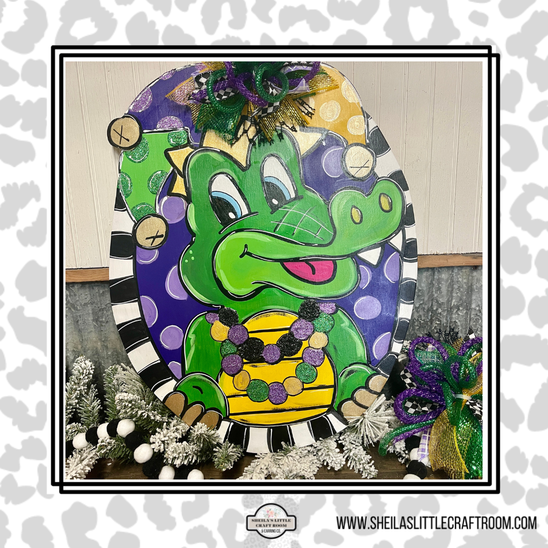 Mardi Gras - Alligator