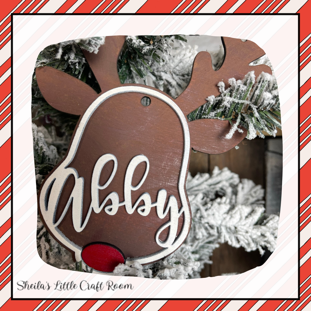 Reindeer w/ Name
