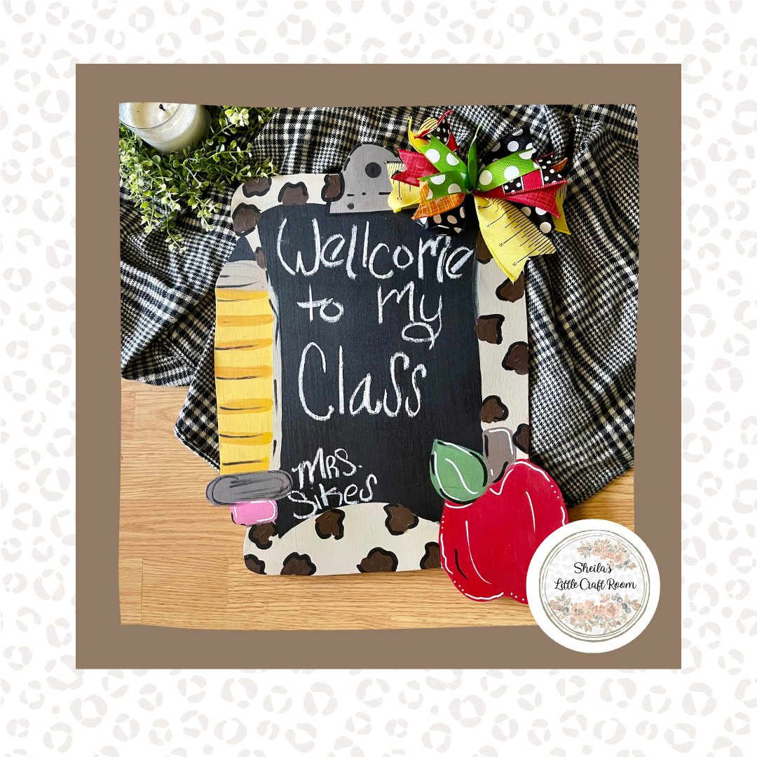 Clipboard Door Hanger