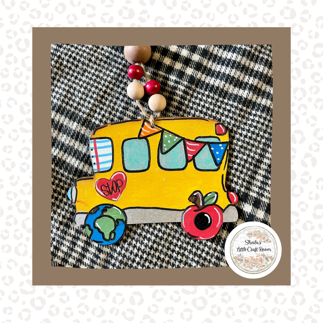 School Bus Ornament