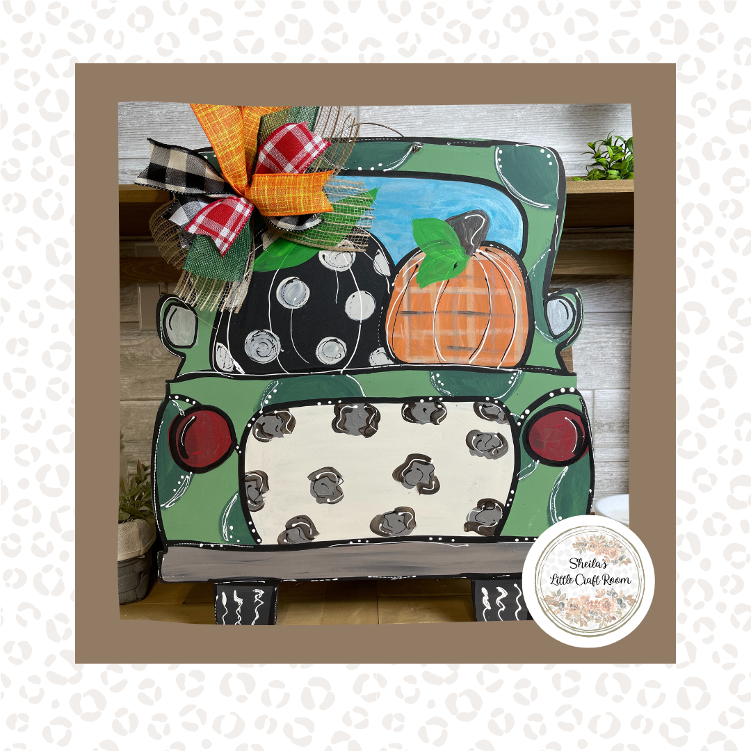 TRUCK FULL OF PUMPKINS