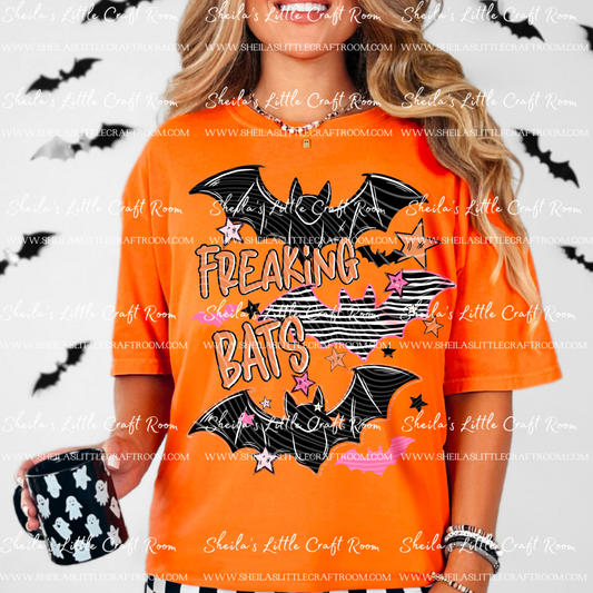 FREAKING BATS- FULL FRONT DESIGN