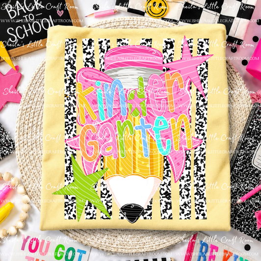 TEACHER TEES - KINDERGARTEN