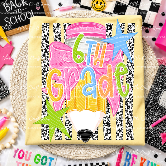 TEACHER TEES - 6TH GRADE