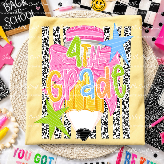 TEACHER TEES - 4TH GRADE