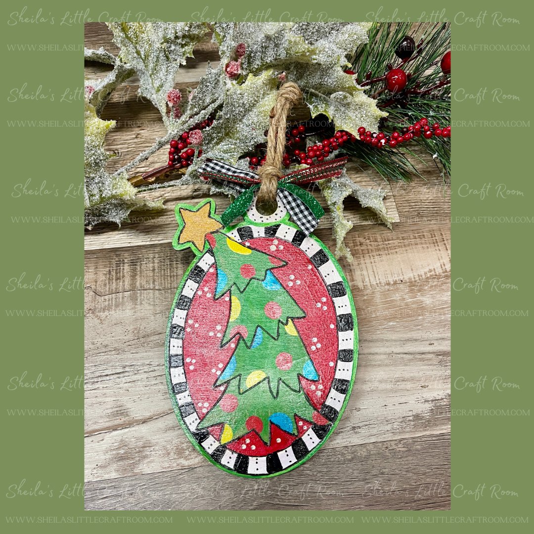 FUNKY TREE ORNAMENT