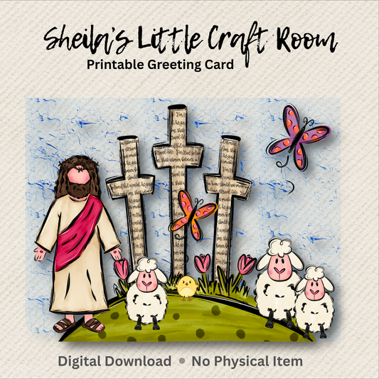 Printable Faith Encouragement Card - Instant Download