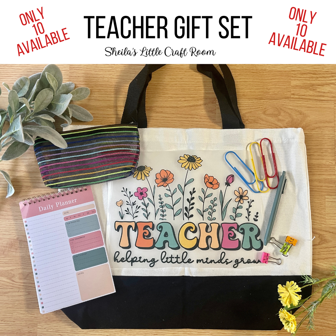 TEACHER GIFT BOX WITH TOTE