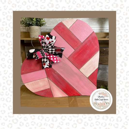 RUSTIC PATCHWORK HEART