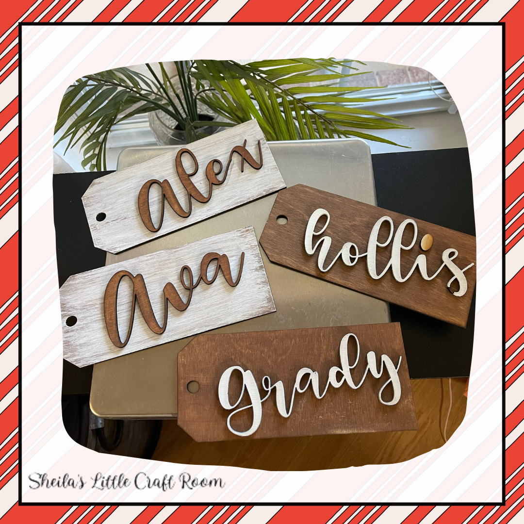 Personalized Stocking Tag